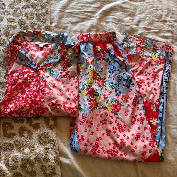 TOPSHOP patchwork pajamas set - Picture 3 of 10